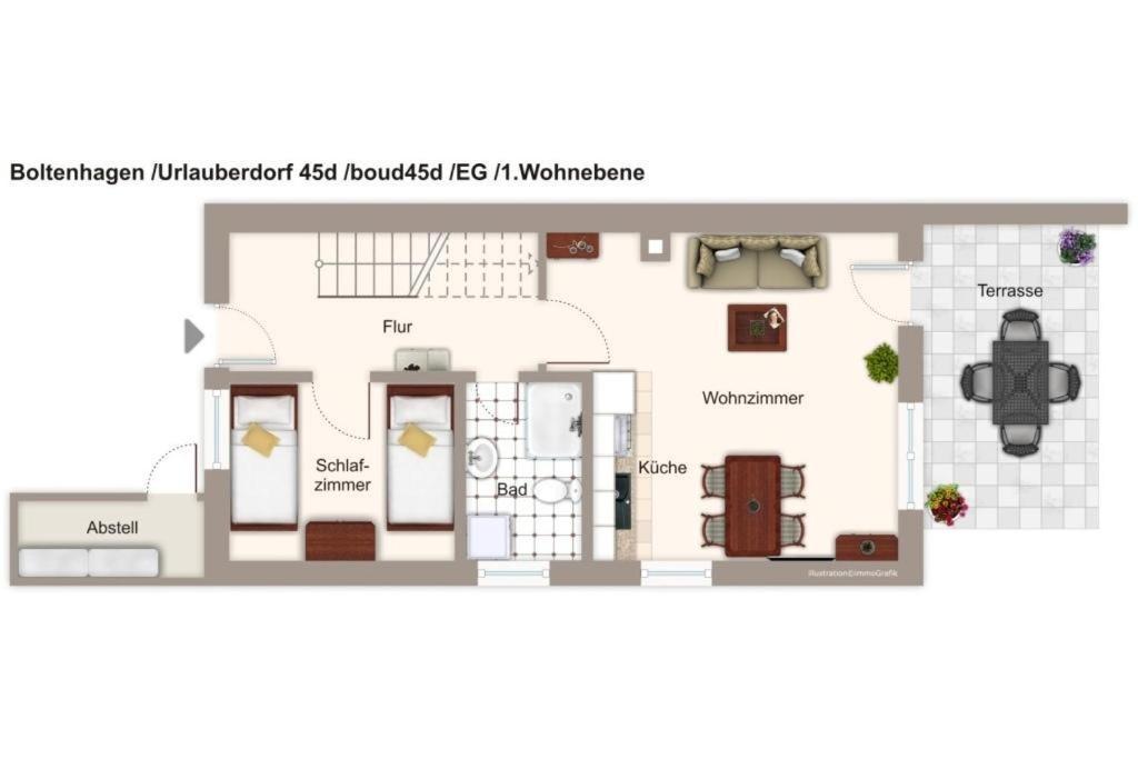 Villa Urlauberdorf Urlauberdorf 45d Ostseebad Boltenhagen Exterior foto